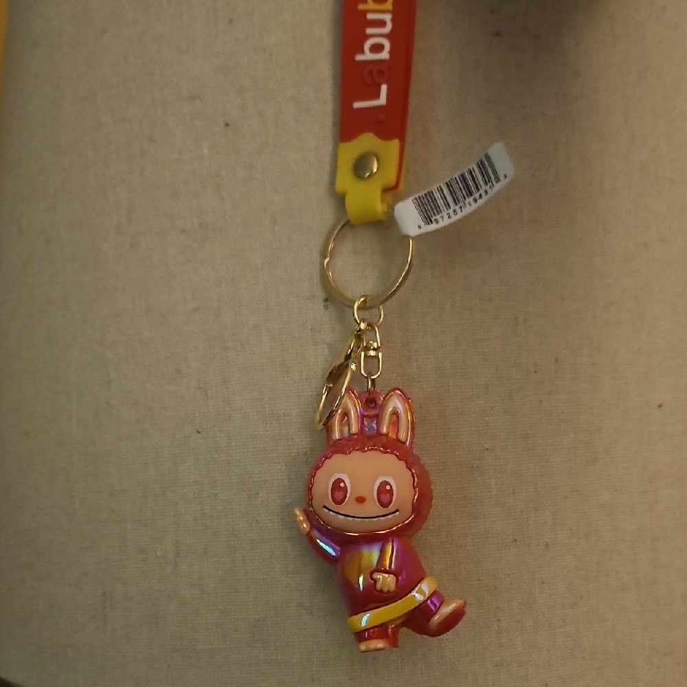 Lalabubu Cartoon Character Keychain Set - Picture 4 of 4